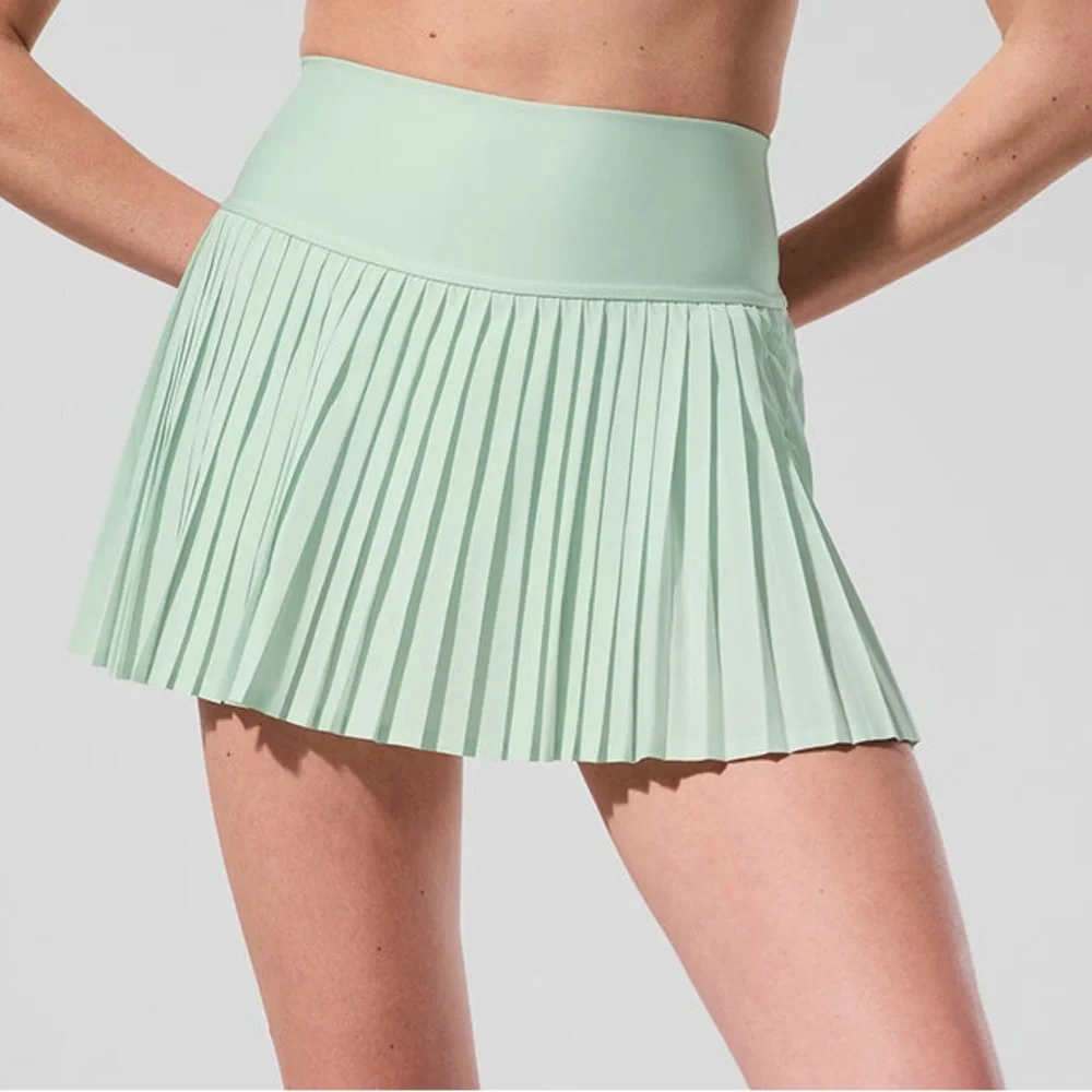 Alo Yoga Grand Slam Tennis Skirt Spearmint XXS